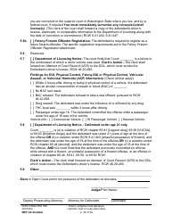 Form WPF CR84.0400J Felony Judgment and Sentence - Jail One Year or Less (Non Sex) (Fjs/Rjs) - Washington, Page 11