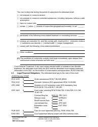 Form WPF CR84.0400J Felony Judgment and Sentence - Jail One Year or Less (Non Sex) (Fjs/Rjs) - Washington, Page 7