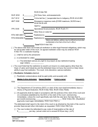 Form WPF CR84.0400J Felony Judgment and Sentence - Jail One Year or Less (Non Sex) (Fjs/Rjs) - Washington, Page 8