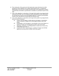Form WPF JU04.0100 Petition for Termination of Parent-Child Relationship (Ptpcr) - Washington, Page 3
