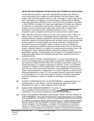 Form JuCR7.7 Statement on Plea of Guilty (Stjopg) - Washington, Page 5