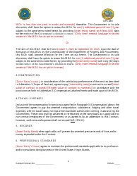 Memorandum of Agreement (For Agreements up to $1,000,000.00) - Virgin Islands, Page 3