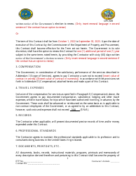Contract for Professional Services Valued up to $1,000,000.00 - Virgin Islands, Page 3