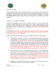 Contract for Professional Services Valued up to $1,000,000.00 - Virgin Islands, Page 8