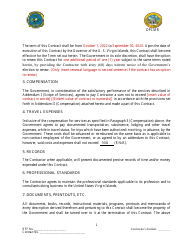 Contract for Professional Services Valued at $1,000,000.01 or More - Virgin Islands, Page 3
