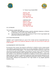 Contract for Professional Services Valued at $1,000,000.01 or More - Virgin Islands, Page 7