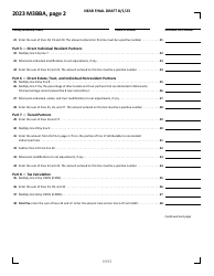 Form M3BBA Partnership Audit Report - Draft - Minnesota, Page 2