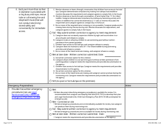 Form DHS-7867 Child Care Assistance Program Legal Nonlicensed Provider Monitoring Checklist - Minnesota, Page 13