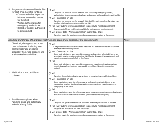 Form DHS-7867 Child Care Assistance Program Legal Nonlicensed Provider Monitoring Checklist - Minnesota, Page 15
