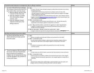 Form DHS-7867 Child Care Assistance Program Legal Nonlicensed Provider Monitoring Checklist - Minnesota, Page 6