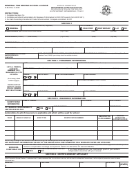Form R-94A Renewal for Driving School License - Connecticut