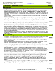 BFA Form 800 Application for Assistance - New Hampshire, Page 7