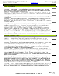 BFA Formulario 800 Solicitud De Asistencia - New Hampshire (Spanish), Page 8