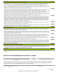 BFA Formulario 800 Solicitud De Asistencia - New Hampshire (Spanish), Page 9