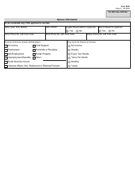 Form 3035 Kidney Health Care Program Application - Texas, Page 2