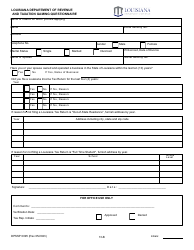 Form DPSSP0095 Part B Indian Gaming Unit Corporate Certification Application Individual Personal History - Louisiana, Page 17