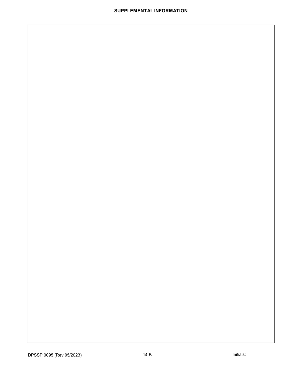 Form DPSSP0095 Part B Indian Gaming Unit Corporate Certification Application Individual Personal History - Louisiana, Page 18