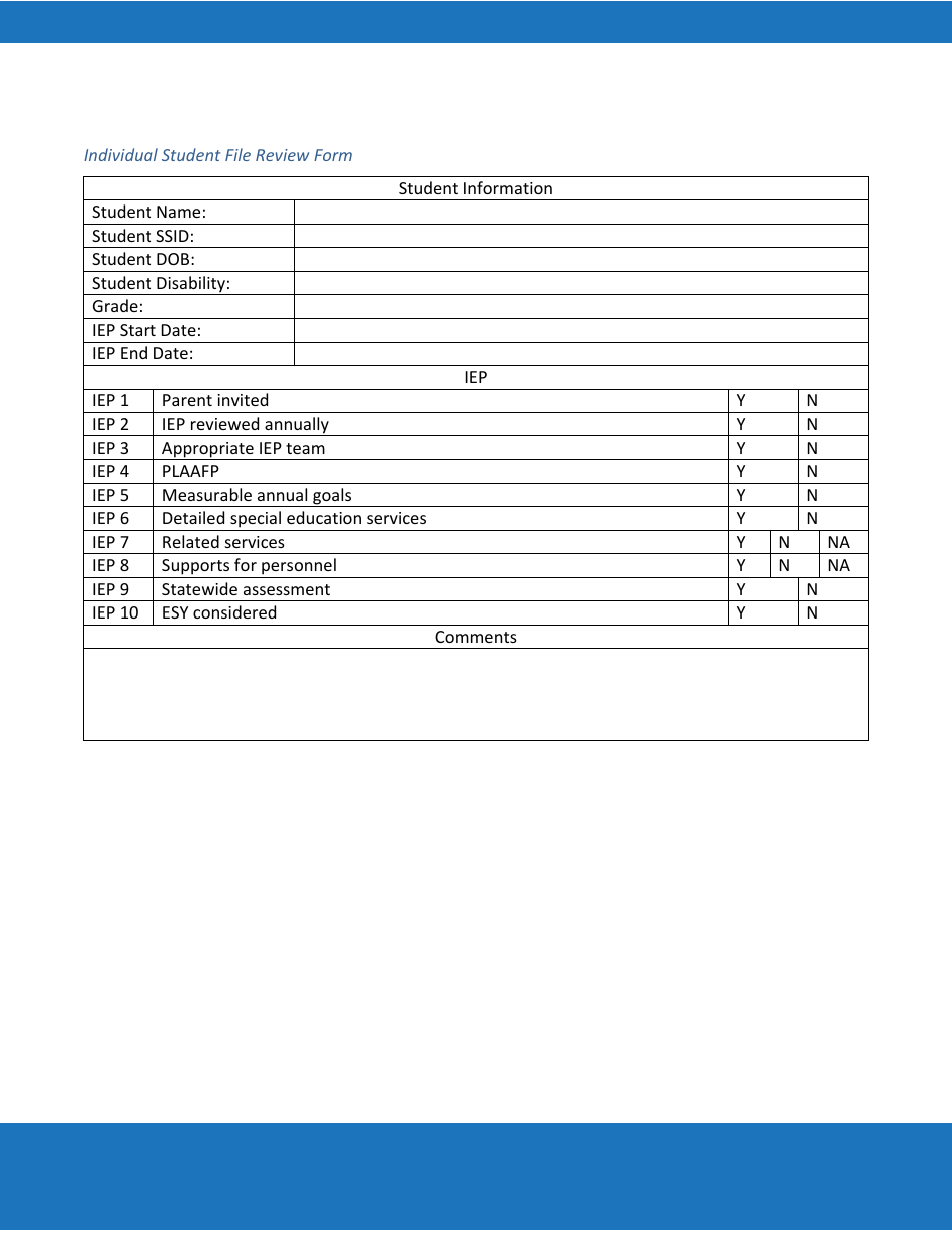 Priority Area 2: Iep Development - Oregon, Page 11
