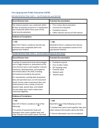 Priority Area 3: Free Appropriate Public Education (Fape) - Oregon, Page 3