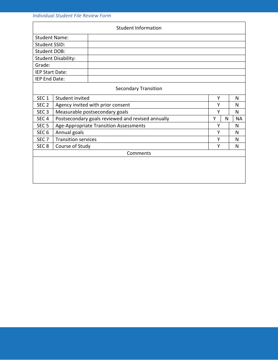 Priority Area 5: Secondary Transition - Oregon, Page 8