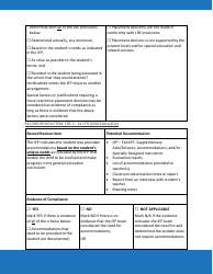 Priority Area 1: Least Restrictive Environment (Lre) - Oregon, Page 4