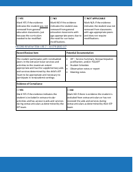 Priority Area 1: Least Restrictive Environment (Lre) - Oregon, Page 8
