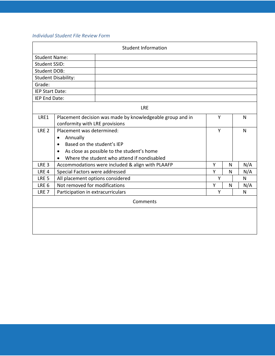 Priority Area 1: Least Restrictive Environment (Lre) - Oregon, Page 9