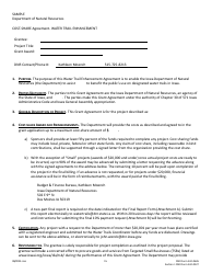 DNR Form 542-0626 (542-0327) Section I Cost-Share Application - Water Trails Program - Iowa, Page 15