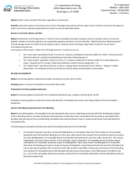 Instructions for Form EIA-819 Monthly Biofuels, Fuel Oxygenates, Isooctane and Isooctene Report, Page 13