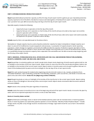Instructions for Form EIA-819 Monthly Biofuels, Fuel Oxygenates, Isooctane and Isooctene Report, Page 9
