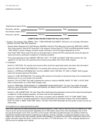 Form FAA-1125A Tribal/FAA - Turn Around Document (Tad) - Arizona, Page 3