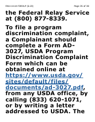 Form FAA-1111A-XLP Participant Statement Verification Worksheet (Extra Large Print) - Arizona, Page 35