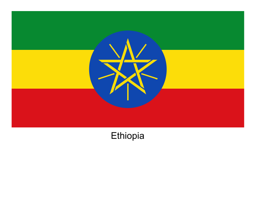 Ethiopia Flag Template - All About an Ethiopian Flag