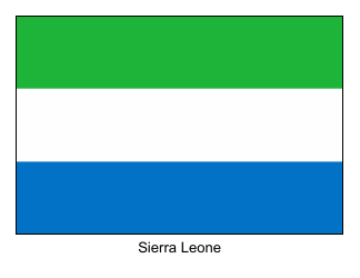 Document preview: Sierra Leone Flag Template