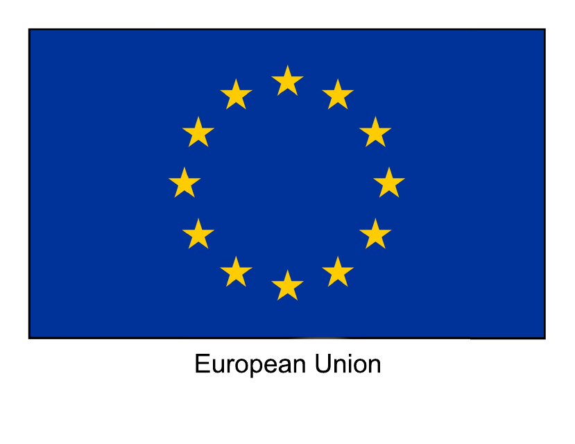 European Union Flag Template image preview.