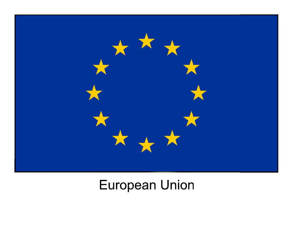 European Union Flag Template image preview.