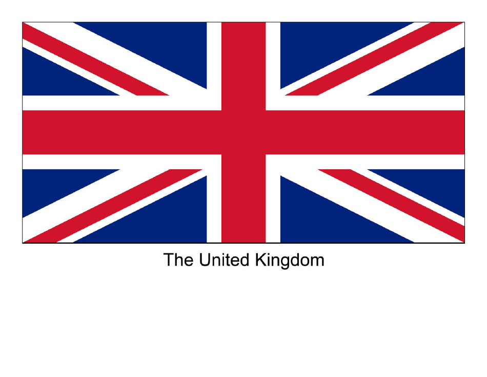 The United Kingdom Flag Template Download Printable PDF | Templateroller