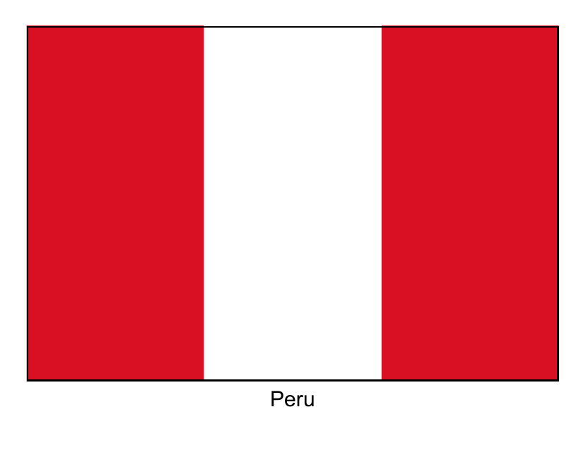 Peru Flag Template Download Printable PDF | Templateroller