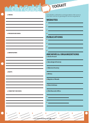 City Guide Book Template, Page 3