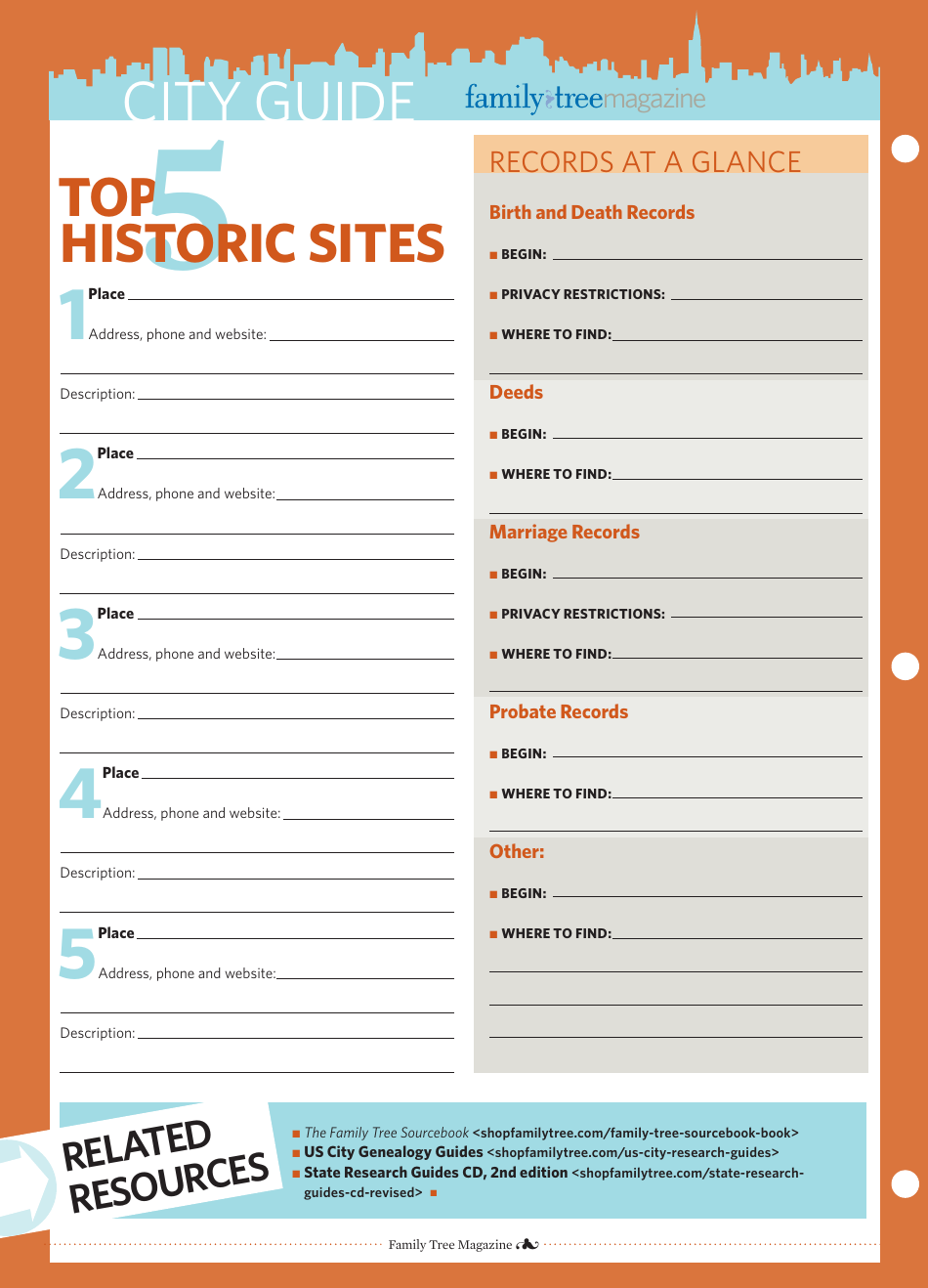 City Guide Book Template, Page 4
