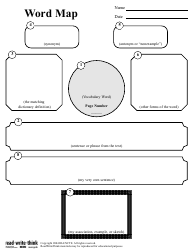 Document preview: Word Map Template - Ira/Ncte