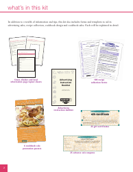 Community Cookbook Templates, Page 3