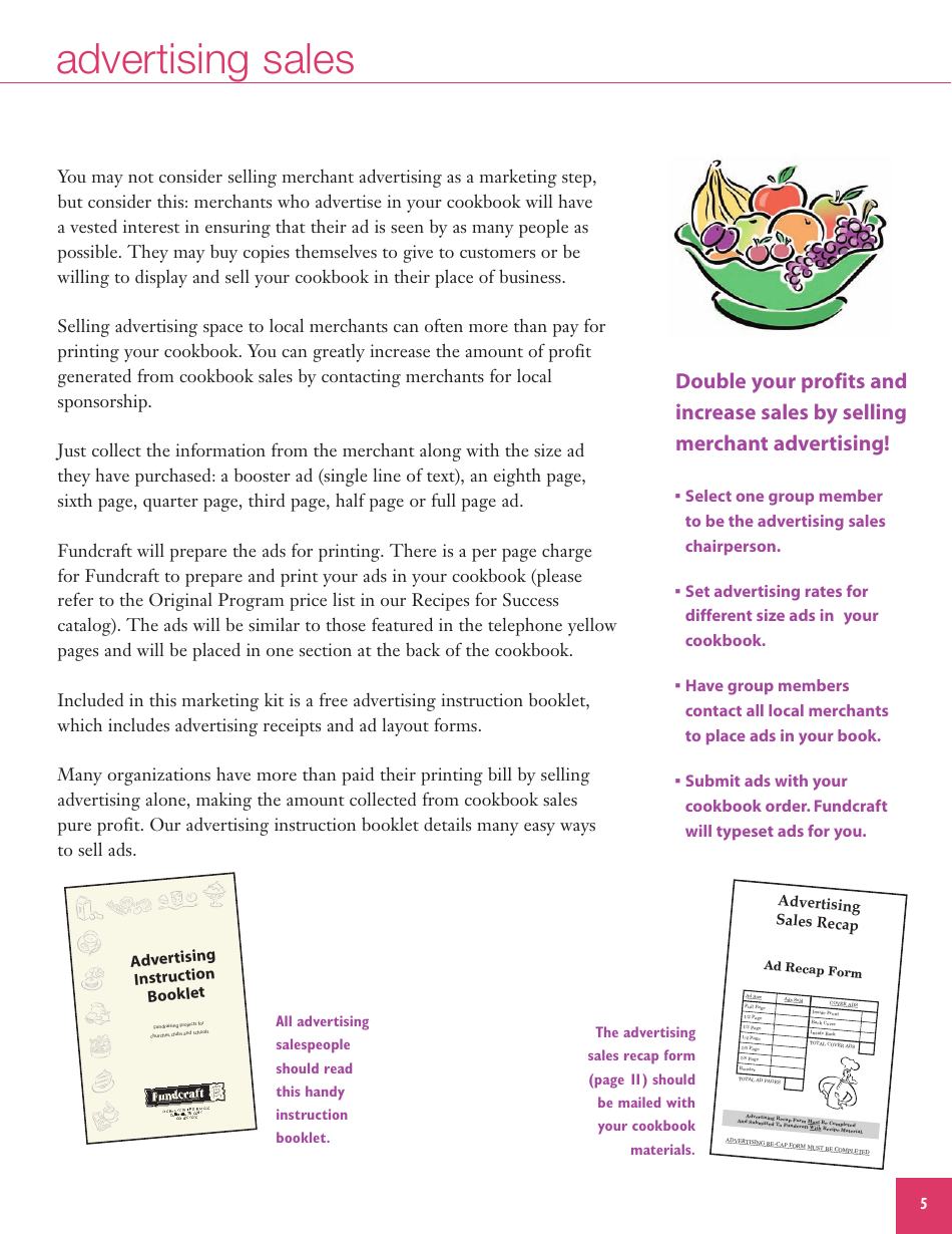 Community Cookbook Templates, Page 6