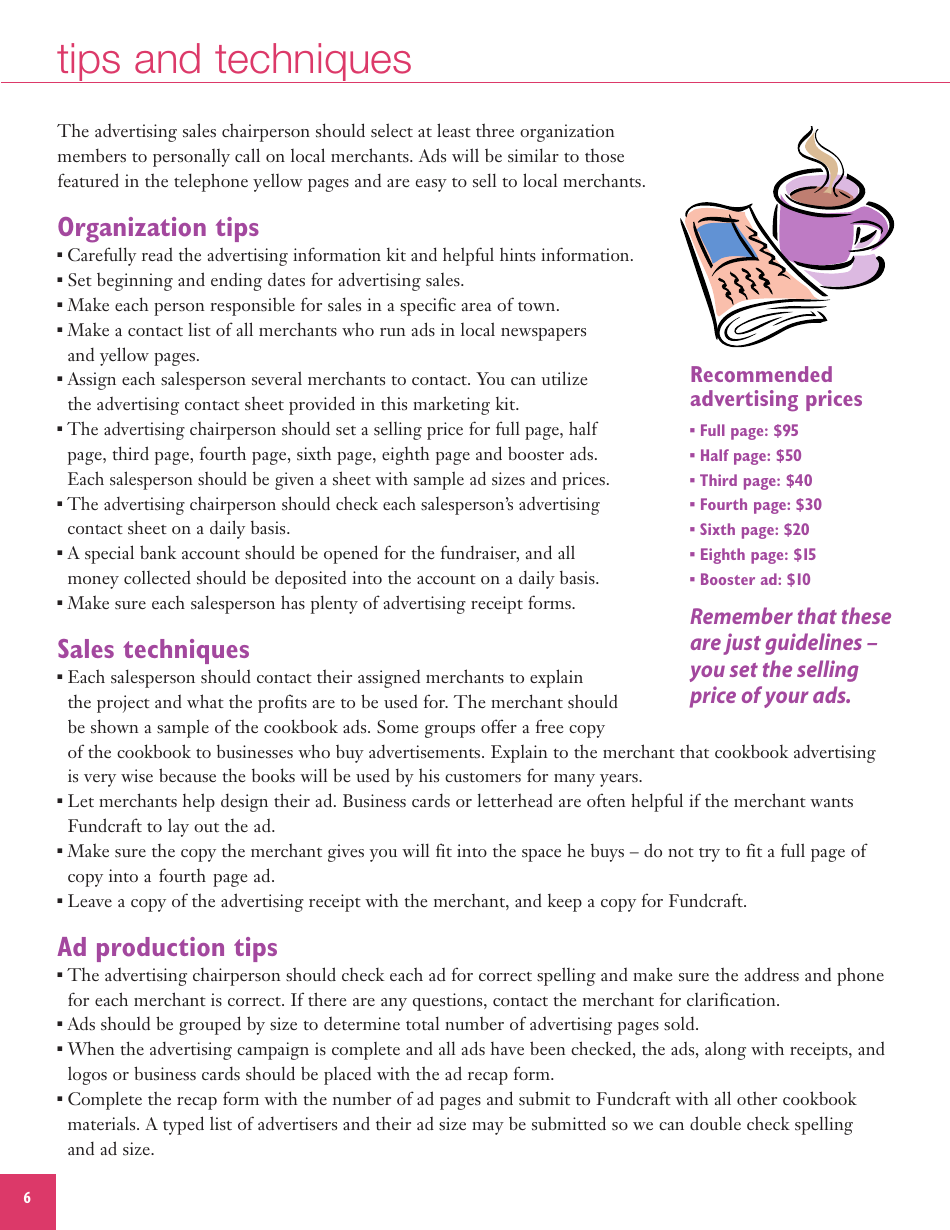 Community Cookbook Templates, Page 7