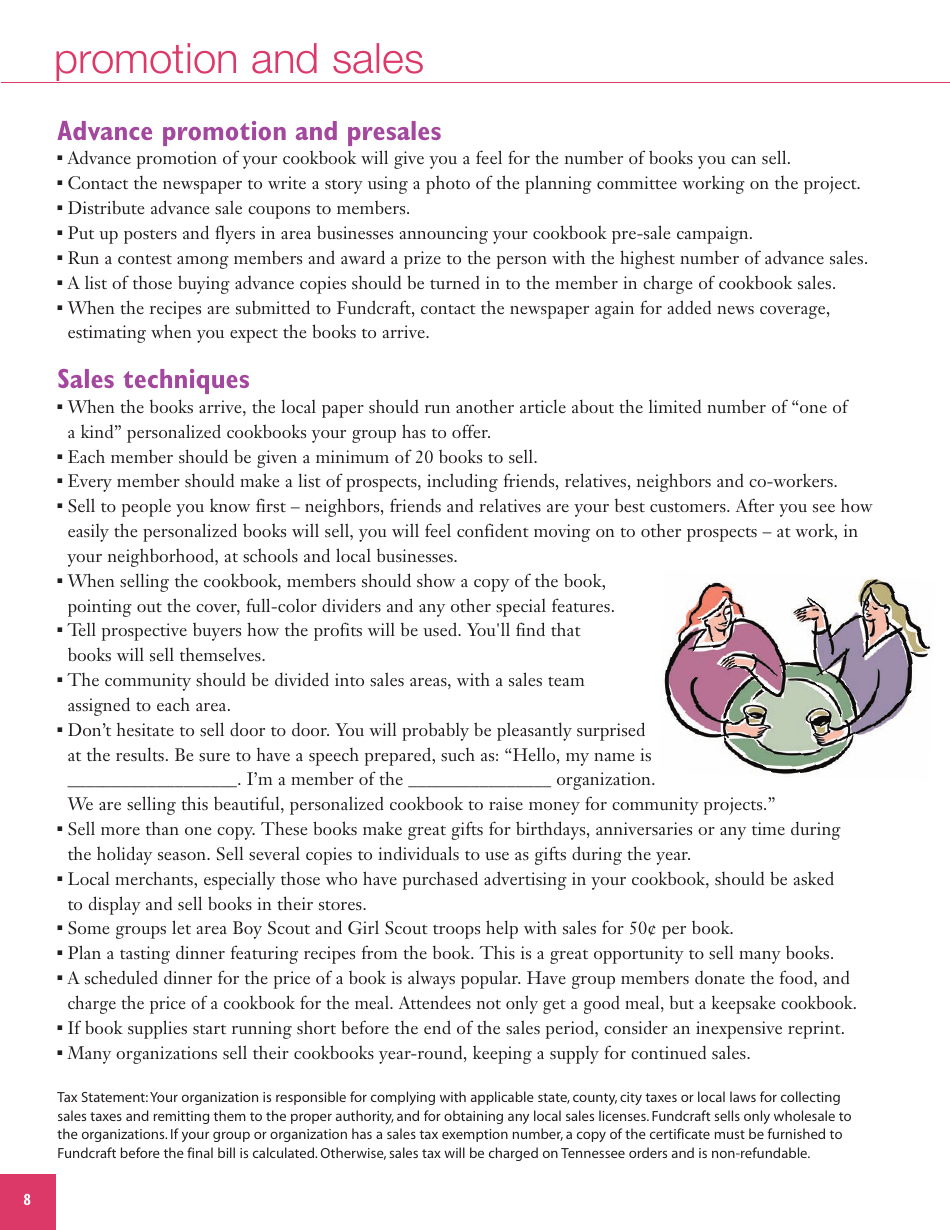 Community Cookbook Templates, Page 9