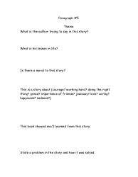 5th Grade Summer Book Report Template, Page 5
