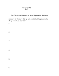 5th Grade Summer Book Report Template, Page 6