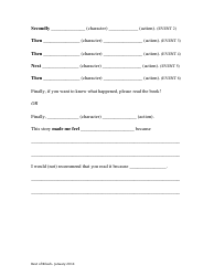 Reading and Retell Templates, Page 7