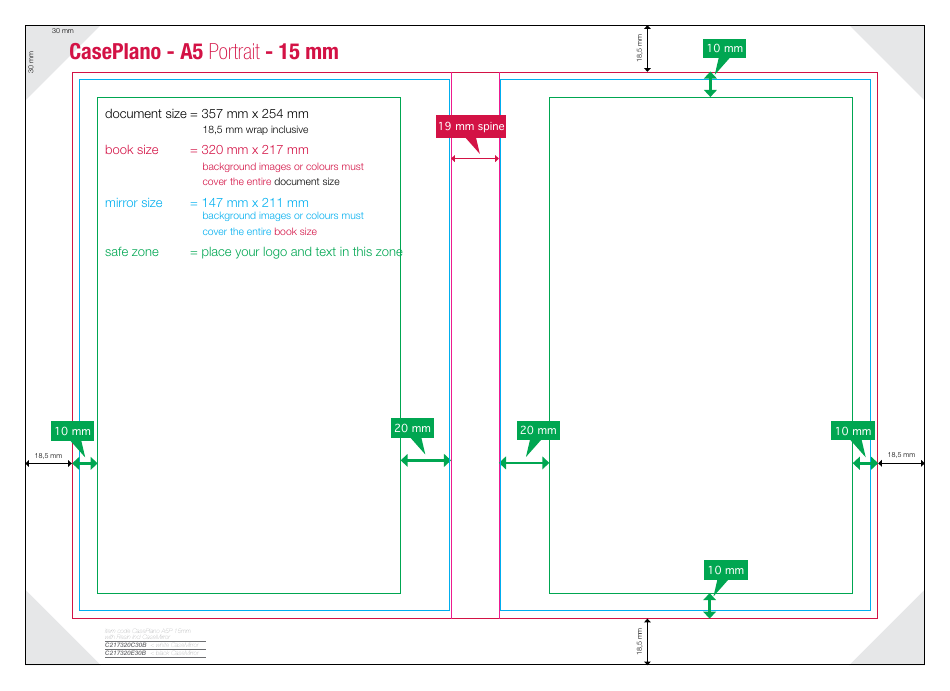 Caseplano Photobook Templates, Page 12