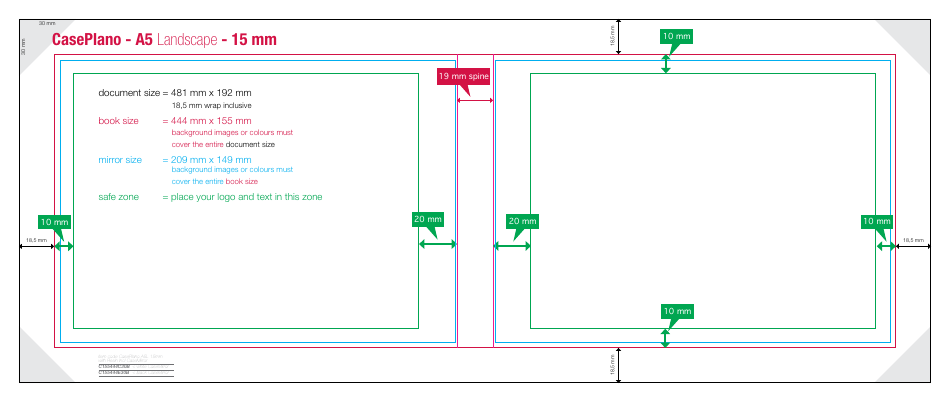 Caseplano Photobook Templates, Page 15